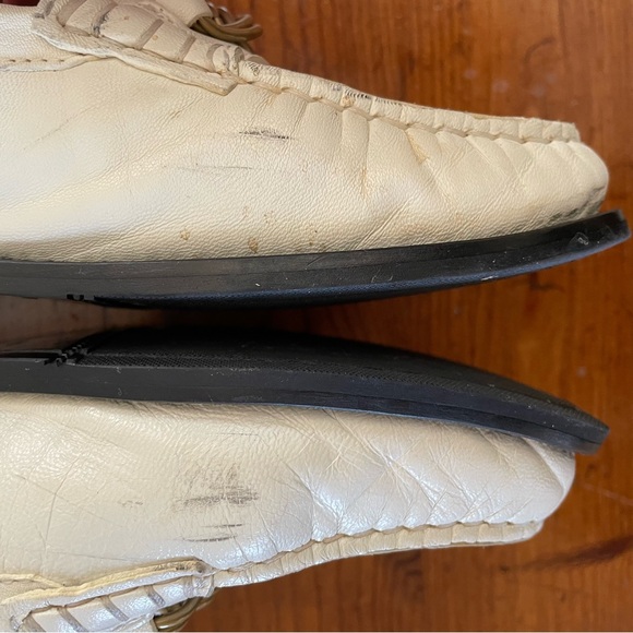 Sezane Vicky Loafers white Size 6.5 - Picture 8 of 13